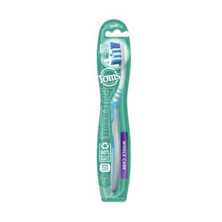 Tom's Of Maine Whole Care Soft Toothbrush -- 6 Per Case