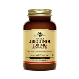 Solgar Kosher Ubiquinol 100 Mg 60 Softgels