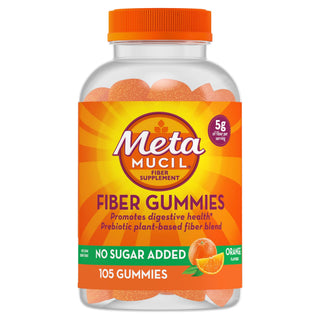 Metamucil Daily Fiber Gummies, Orange Flavored