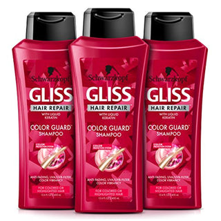 Schwarzkopf Gliss Hair Repair Color Guard Shampoo 13.6 Oz 2019 ( discontinued )