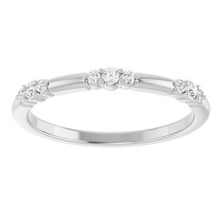 Élise 14K Gold Diamond Stackable Ring