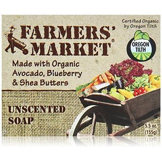 Farmer's Market Bar Soap Unscented - 5.5 Oz