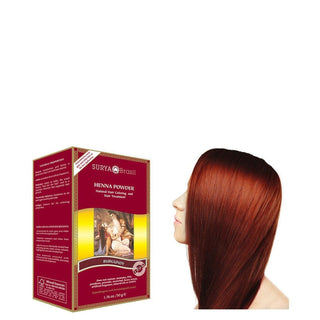 Surya Nature, Inc Brasil Burgundy Henna Powder Hair Coloring 1.76 Oz