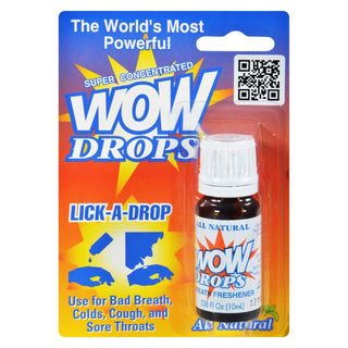 Wow Butter Breath Freshener Peppermint .32 Oz By Drops