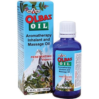 Olbas Oil Aromatherapy Inhalant And Aromatic Massage Oil, 1.65 Fl Oz