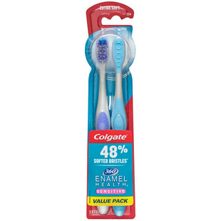 Colgate Toothbrush, Extra Soft, Sensitive, Value Pack