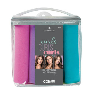 Conair Foam Rollers, Curls