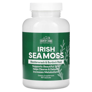 Country Farms Irish Sea Moss Capsules 90Ct