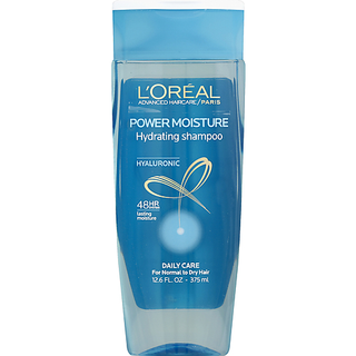 L'Oreal Paris Advanced Haircare Power Moisture Hydrating Shampoo 12.6 Oz