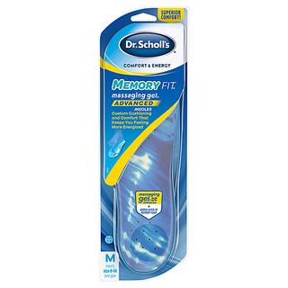 Dr Scholls Comfort And Energy Memory Fit Insoles For Men, 1 Pair, Size 8-14