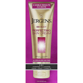 Jergens BB Body Perfecting Skin Cream All Medium-Deep Skin Tones