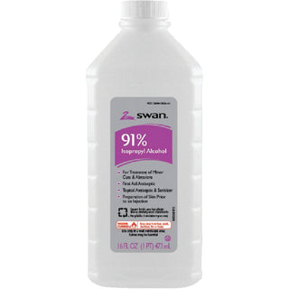 Swan 16 Oz. 91% Isopropyl Rubbing Alcohol 1000032198 600374