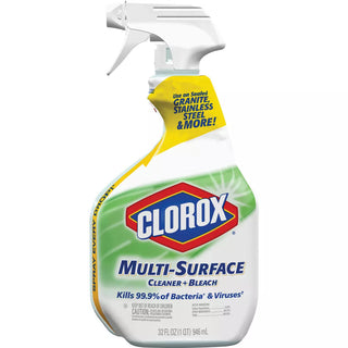 Clorox Bleach Cleaner Kitchen Spray, Floral Scent, 32 Ounces