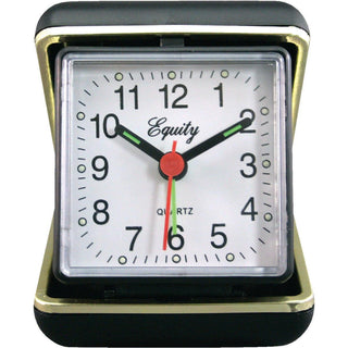 La Crosse Technology Quartz Folding Travel Alarm Clock