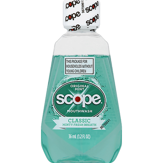 Scope Classic Original Mint Mouthwash 1.2 Fl. Oz. Bottle