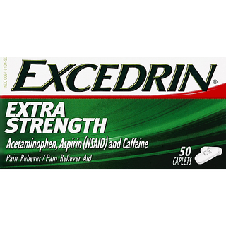 Excedrin Pain Reliever/Pain Reliever Aid, Extra Strength, Caplets