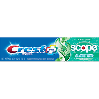 Crest Scope Complete Whitening Toothpaste, Minty Fresh, 4.0 Oz