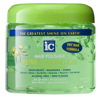 Fantasia IC Hair Polisher Olive Styling Gel - 16 Fl Oz