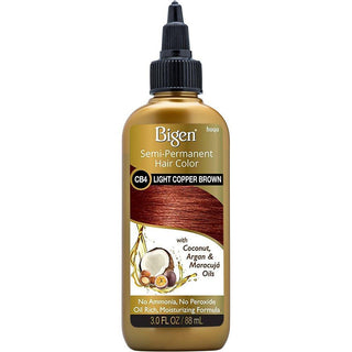 Bigen Semi Permanent Hair Color, CB4 Light Copper Brown, 3 Oz