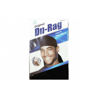 Dream Du-Rag Original Long Tie, Black