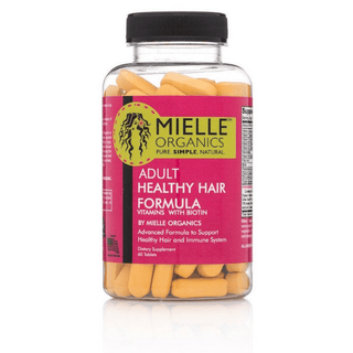 Mielle Organics Healthy Hair Adult Vitamins With Biotin - 60ct