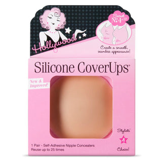 Hollywood Fashion Secrets Silicone CoverUps - 1 Pair