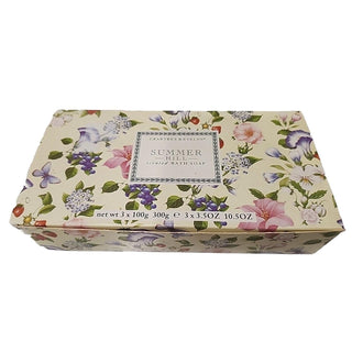 Crabtree & Evelyn Triple Milled Soap Set, Summer Hill