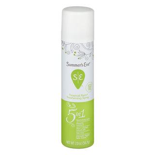 Summer's Eve Feminine Deodorant Spray, Tropical Rain - 2 Oz