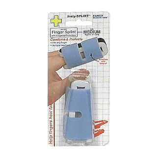 Family Flents Insty Splint, Support & Protect Finger, Deluxe, Medium