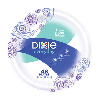 Dixie Everyday Paper Plates 8.5 Inch