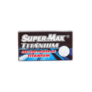 Supermax 5 Titanium Double Edge Razor Blades