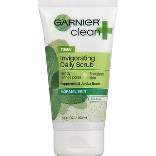 Clean + Daily Scrub, Invigorating, Normal Skin, Peppermint Jojoba Beads