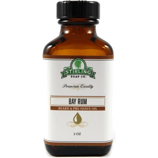 Stirling Soap Co. Bay Rum Beard & Preshave Oil 3 Oz