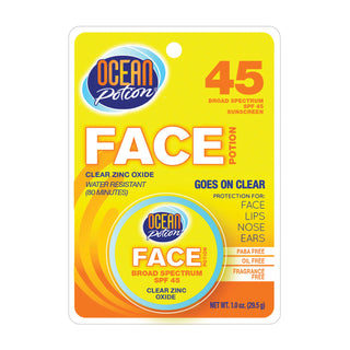 Ocean Potion Face Clear Zinc Oxide SPF 45