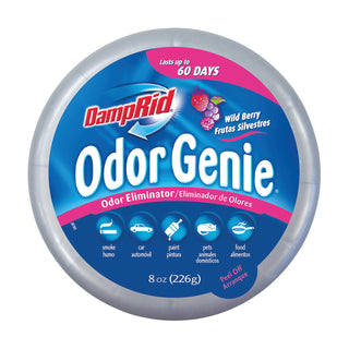 Odor Genie 8 Oz. Wild Berry Solid Air Freshener - Eliminator Gel