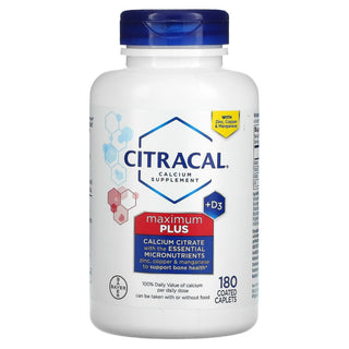 Citracal Maximum Plus Calcium Citrate, +D3, Coated Caplets