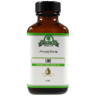 Stirling Soap Co. Lime Beard & Preshave Oil 3 Oz