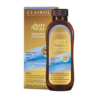 Clairol Professional Permanent Liquicolor For Dark Hair Color 1aa Ultra Cool Black