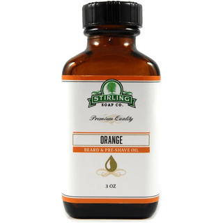 Stirling Soap Co. Orange Beard & Preshave Oil 3 Oz