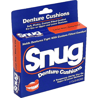 Snug Denture Cushions, Large Size