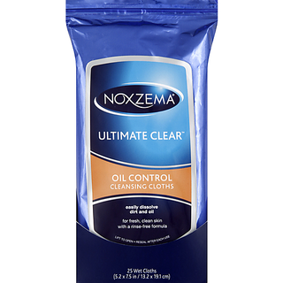 Noxzema Clean Moisture Makeup Removal Cloths 25 Ct. Pack