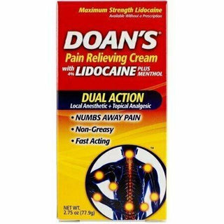 Doan's Pain Relieving Cream, Dual Action, Maximum Strength