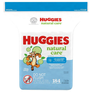 Huggies Natural Care Refreshing Baby Wipes, Scented 184 Wipes