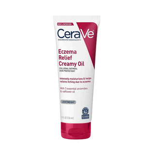 CeraVe Soothing Eczema Creamy Oil, Moisturizer For Dry And Itchy Skin - 8oz