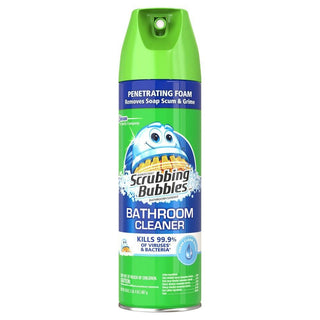 Scrubbing Bubbles Bathroom Cleaner, Disinfectant, Fresh Clean Scent, Penetrating Foam