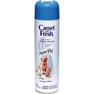 Carpet Fresh No Vacuum Foam Refresher, Super Pet 10.50 Oz