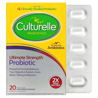 Culturelle Digestive Health Probiotic Capsules Extra Strength 20 ct