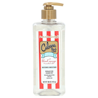 Fruit of the Earth Cabana Beach Club After Sun Aloe Gel 16oz Blood Orange
