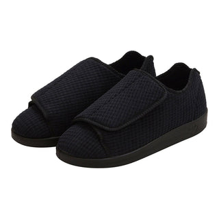 Silverts Slippers - Black, Size 13 / 2X-Wide