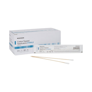 McKesson Cotton Tipped Swabstick, Sterile, 6 In